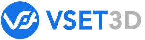 Vset3d Virtual studio Logo