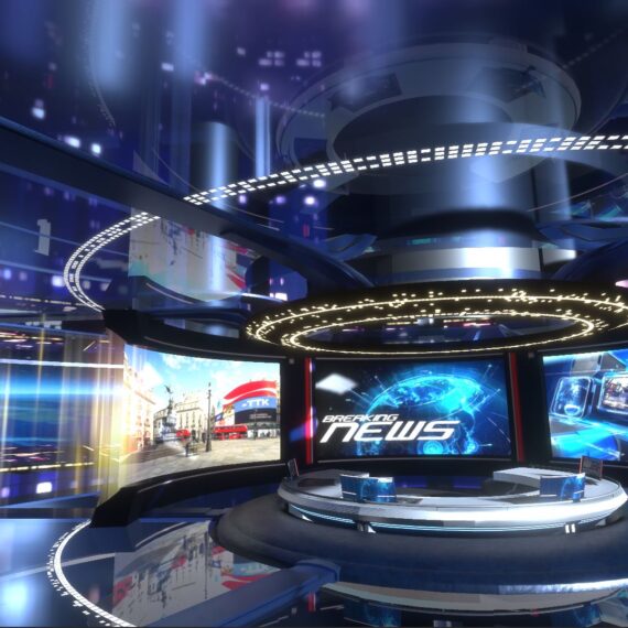 Virtual Set 054 For Vset3D Studio