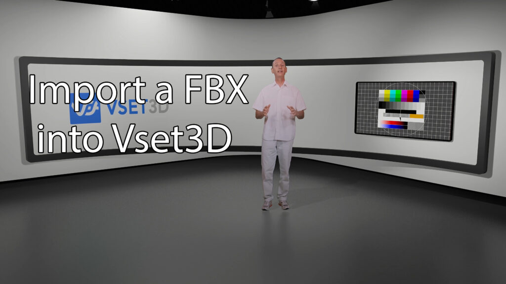 New Tutorial – FBX Import | Vset3D | AI video and Virtual production