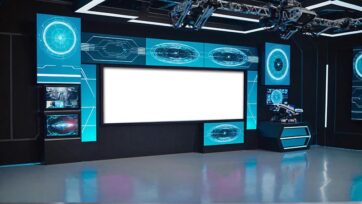 vMix virtual Set TV Set 07