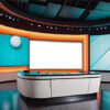 vMix virtual Set TV-Set 012